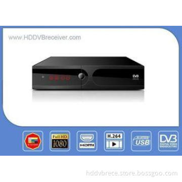 HD MPEG4 WMA DTMB Receiver CH3 61.25MHz , CH4 67.25MHz Loop